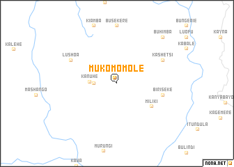 map of Mukomomole