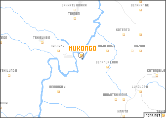 map of Mukongo