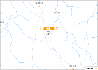 map of Mukoshia