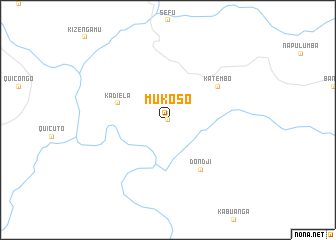 map of Mukoso