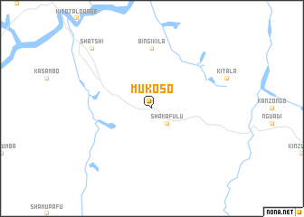 map of Mukoso