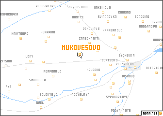 map of Mukovesovo