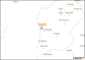 map of Muko