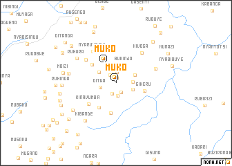 map of Muko