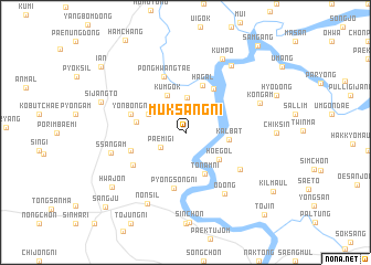 map of Muksang-ni