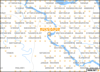 map of Muksidpur