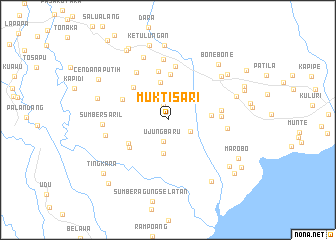 map of Muktisari