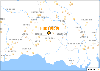 map of Muktisari