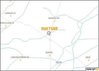 map of Muktsar