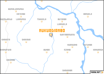 map of Mukuadiambo