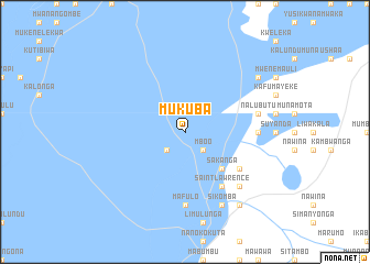 map of Mukuba