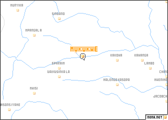 map of Mukukwe