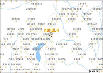 map of Mukula