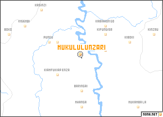 map of Mukululu-Nzari