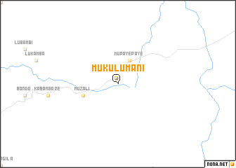 map of Mukulumani