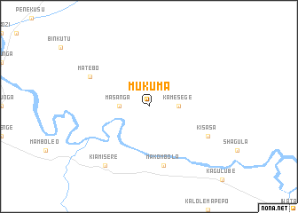 map of Mukuma