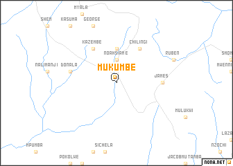 map of Mukumbe