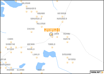 map of Mukumbi