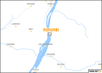 map of Mukumbi