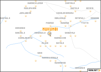 map of Mukumbi