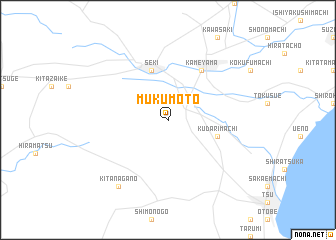 map of Mukumoto