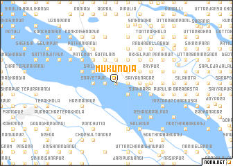 map of Mukundia