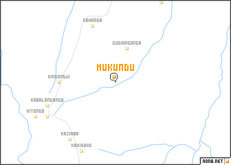 map of Mukundu