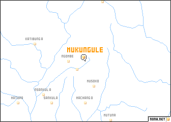map of Mukungule
