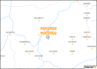 map of Mukungu