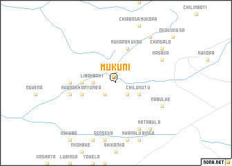 map of Mukuni