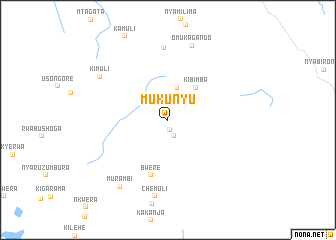 map of Mukunyu