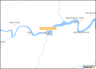 map of Mukuripe