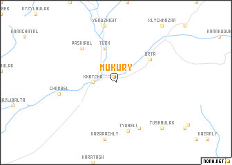 map of Mukury