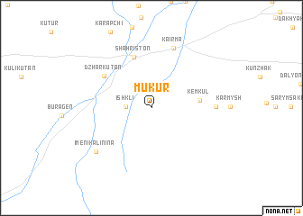 map of Mukur