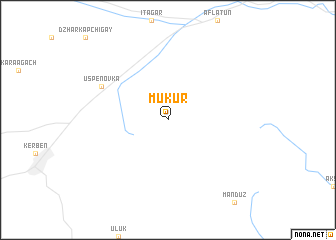 map of Mukur