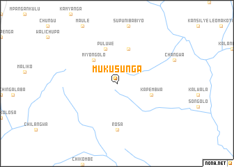 map of Mukusunga