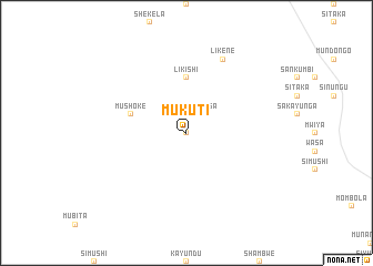 map of Mukuti