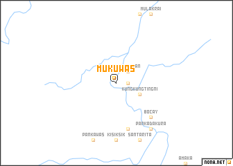 map of Mukuwás