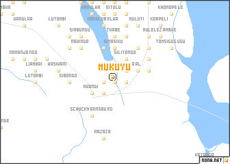 map of Mukuyu