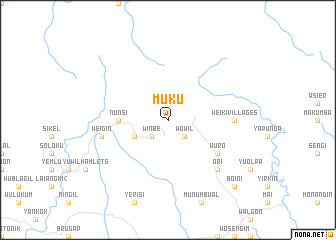map of Muku