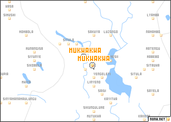 map of Mukwakwa