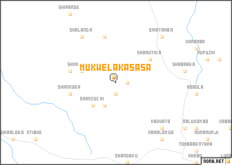 map of Mukwelakasasa