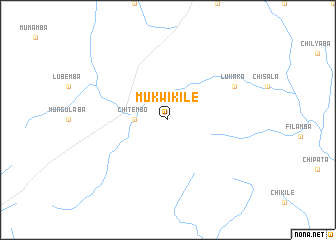 map of Mukwikile