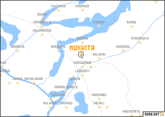 map of Mukwita