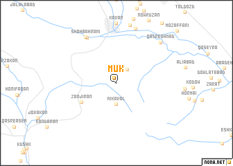 map of Mūk