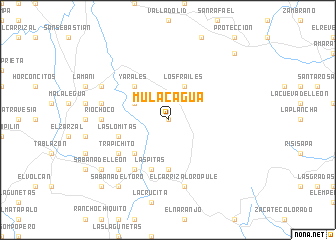 map of Mulacagua