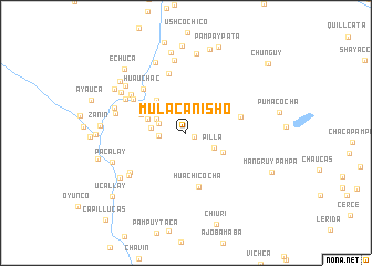 map of Mulacanisho