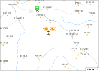 map of Mulage