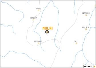 map of Mulai