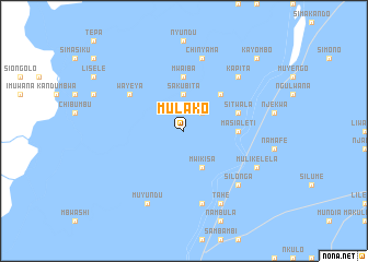 map of Mulako
